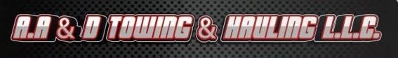 Aa & D Towing & Hauling Logo Aa & D Towing & Hauling Logo